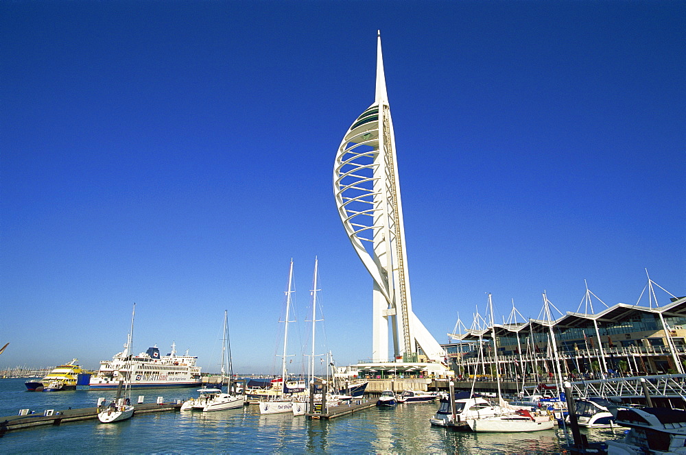 Spinnaker Tower, Portsmouth, Hampshire, England, United Kingdom, Europe