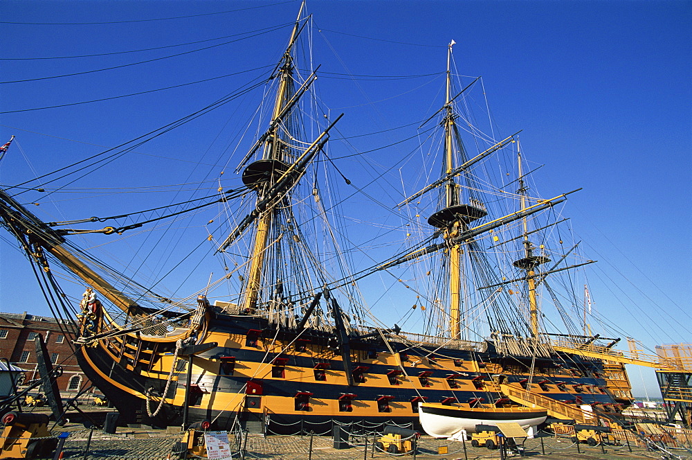 HMS Victory, Portsmouth, Hampshire, England, United Kingdom, Europe