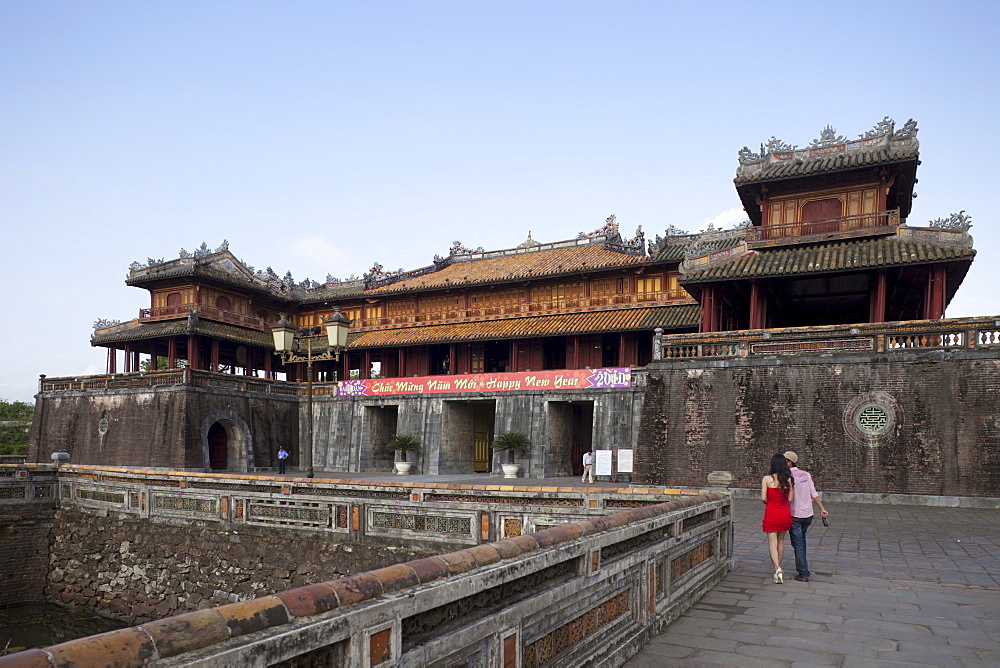 Ngo Mon Gate, Imperial Enclosure, Citadel, Hue, UNESCO World Heritage Site, Vietnam, Indochina, Southeast Asia, Asia