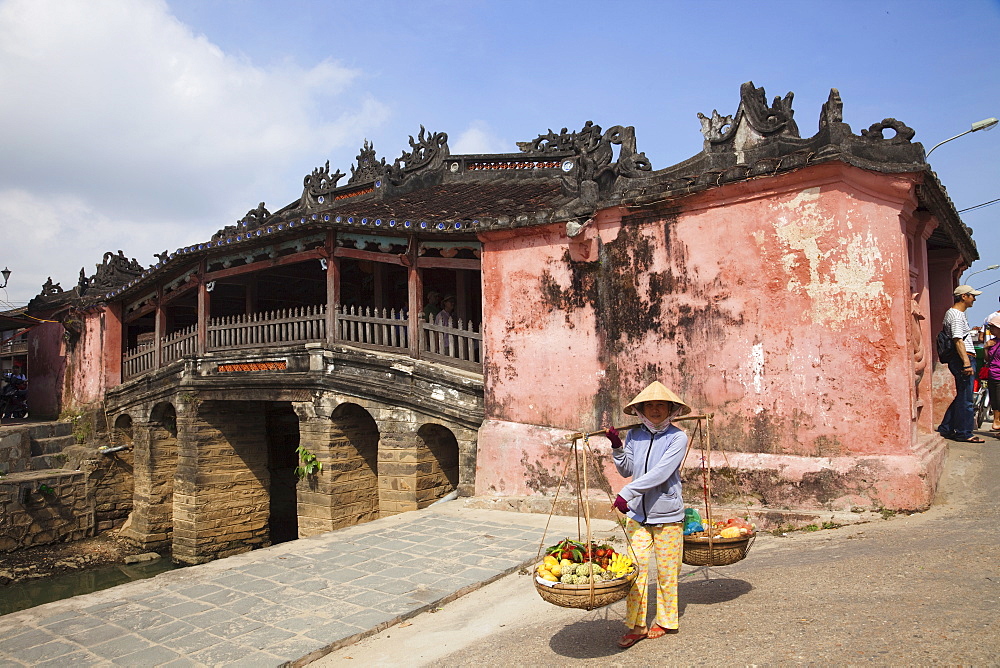 Japanese Covered Bridge, Hoi An, UNESCO World Heritage Site, Vietnam, Indochina, Southeast Asia, Asia