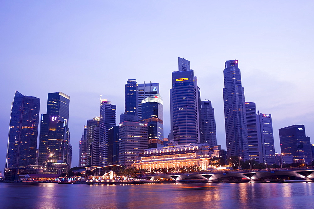 City skyline, Singapore, Southeast Asia, Asia