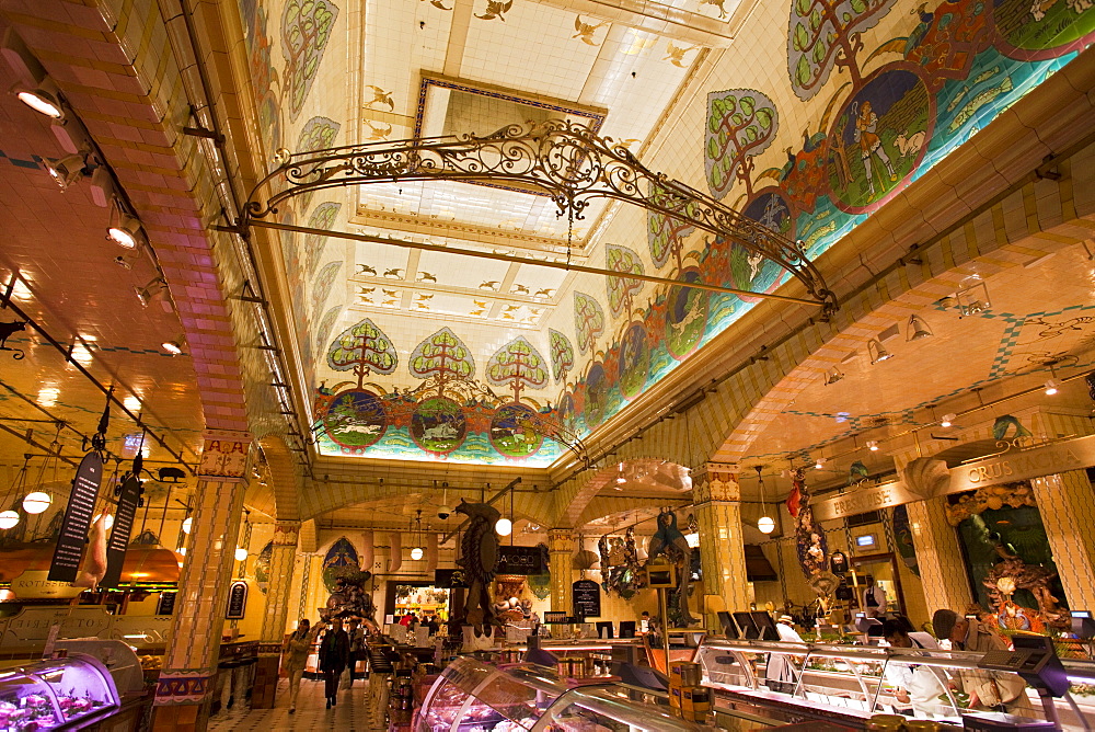 Food Hall, Harrods, Kensington, London, England, United Kingdom, Europe