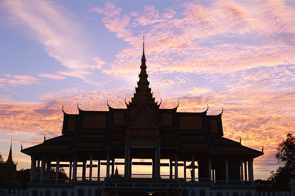 Chan Chaya Pavilion, Royal Palace, Phnom Penh, Cambodia, Indochina, Southeast Asia, Asia