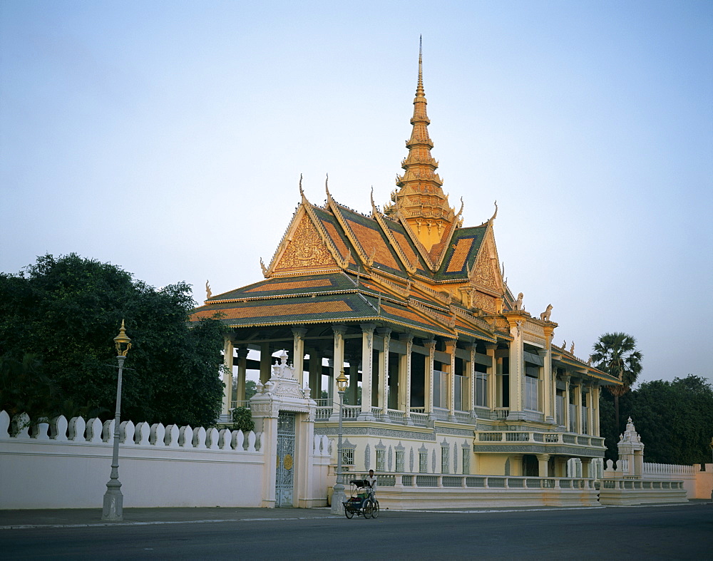 Chan Chaya Pavilion, Royal Palace, Phnom Penh, Cambodia, Indochina, Southeast Asia, Asia