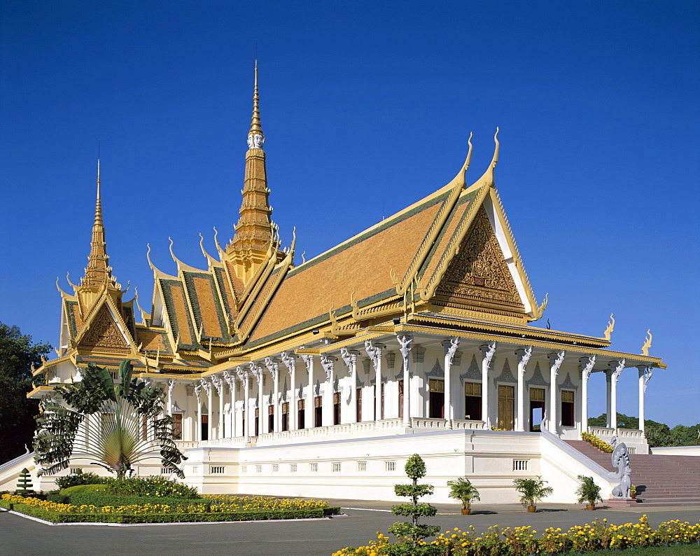 Royal Palace, Phnom Penh, Cambodia, Indochina, Southeast Asia, Asia