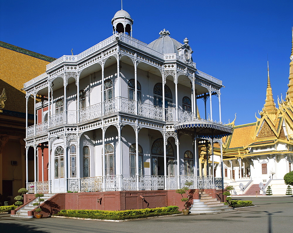 Pavilion of Napoleon III, Royal Palace, Phnom Penh, Cambodia, Indochina, Southeast Asia, Asia