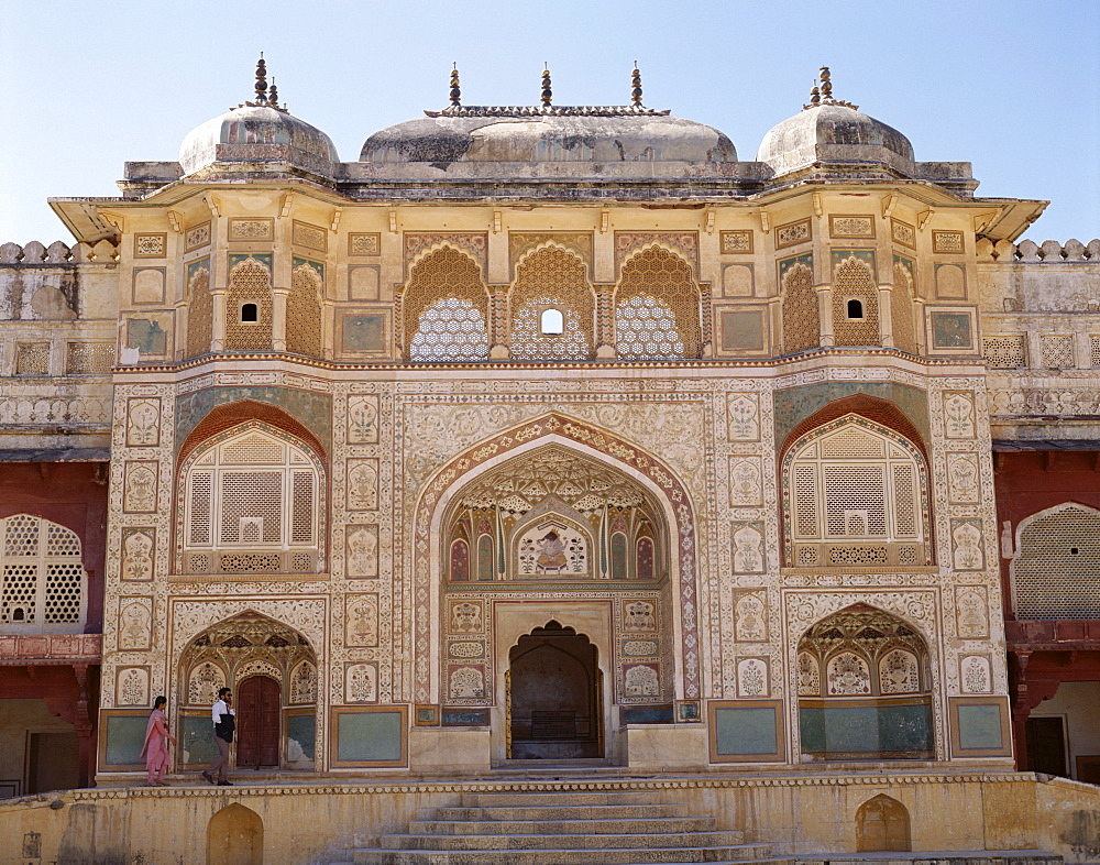 Ganesh Pol, Amber Fort, Jaipur, Rajasthan, India, Asia