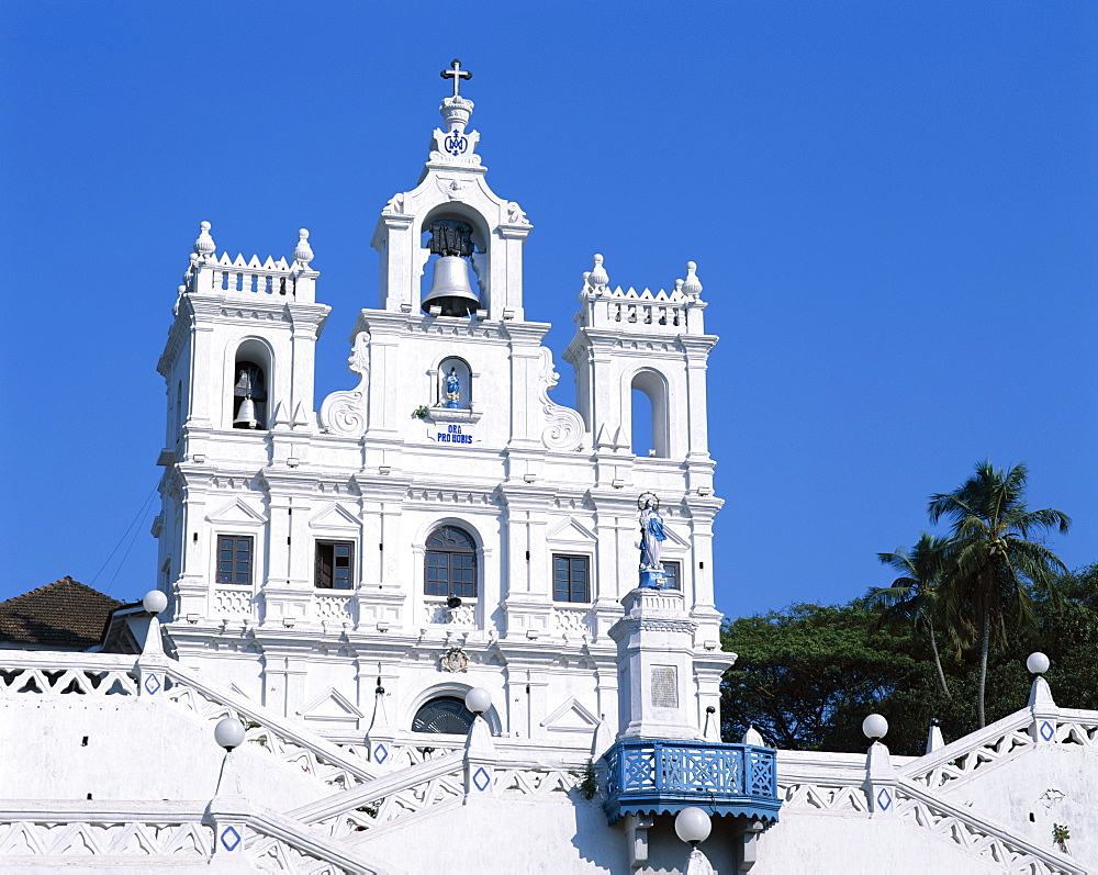 Church of Our Lady of the Immaculate Conception, UNESCO World Heritage Site, Panaji, Goa, India, Asia