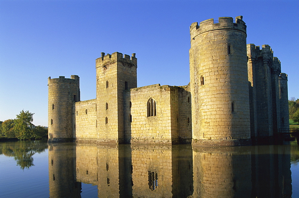 Bodiam Castle, East Sussex, England, United Kingdom, Europe