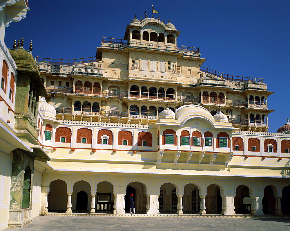 City Palace, Jaipur, Rajasthan, India, Asia