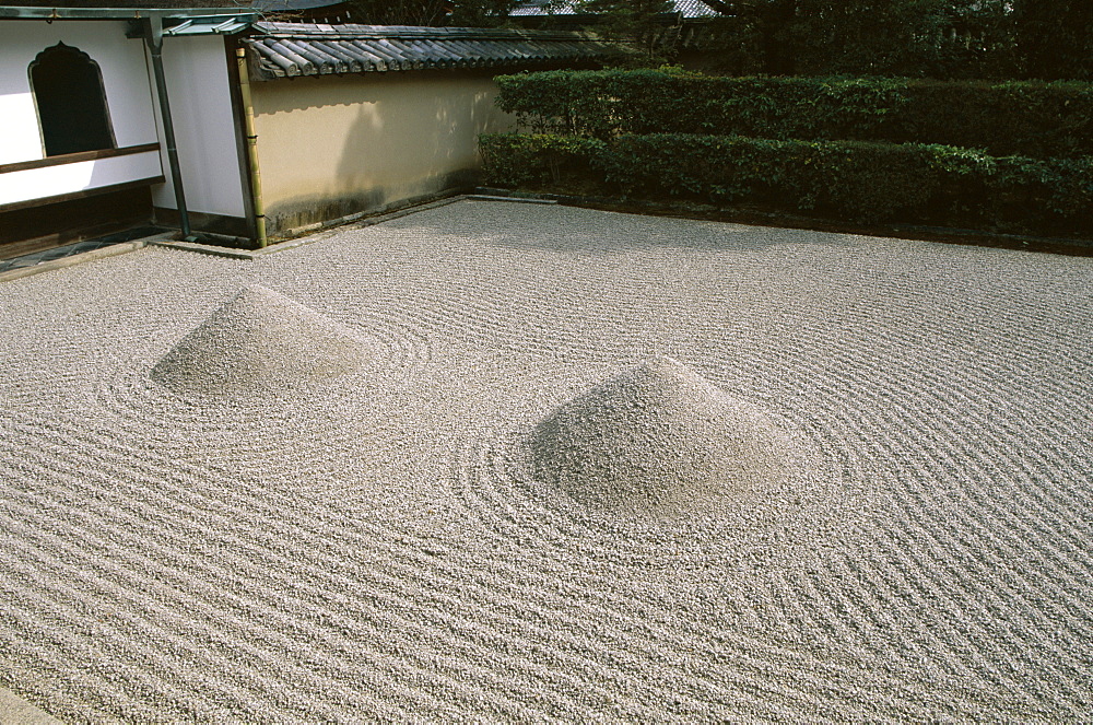 The Great Ocean Rock, Daisen-in Zen Garden, Daitokuji Temple, Kyoto, Honshu, Japan, Asia