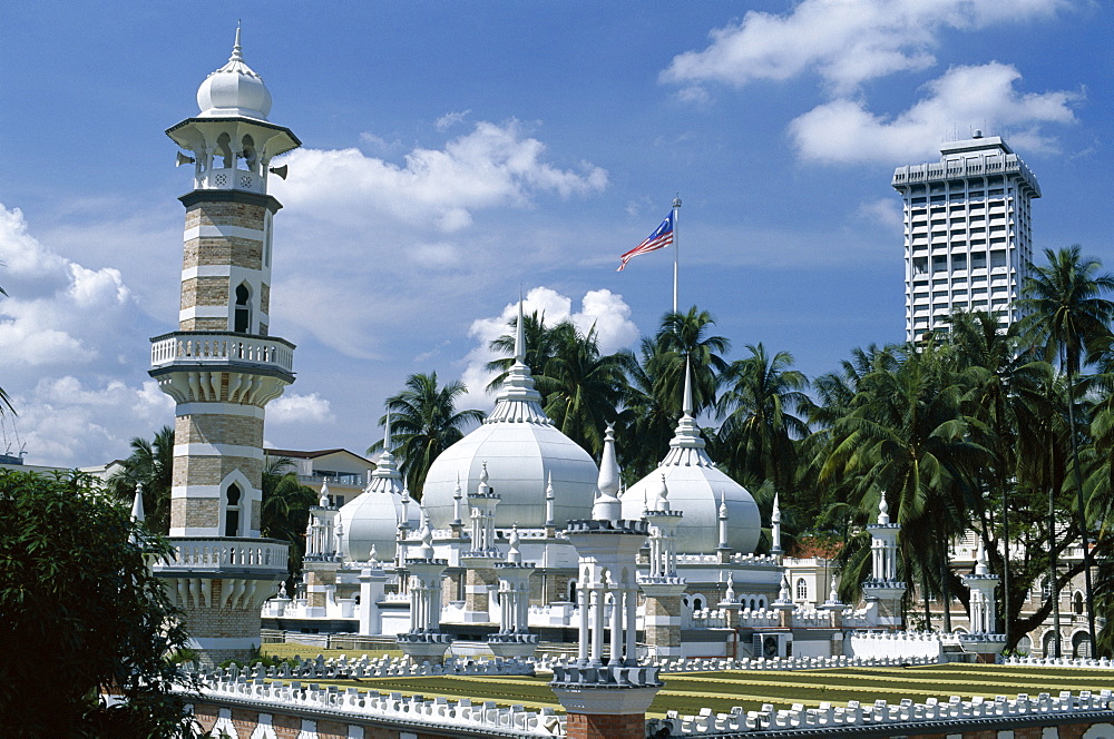 Masjid Jame Mosque, Kuala Lumpur, Malaysia, Southeast Asia, Asia