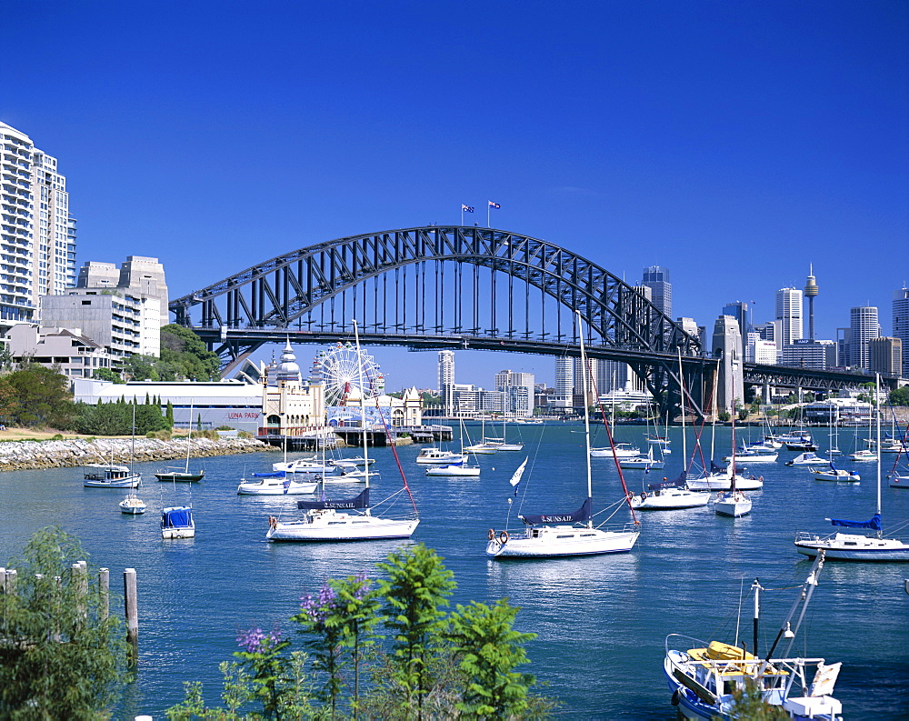 Sydney Harbour Bridge, Sydney, New South Wales, Australia, Pacific