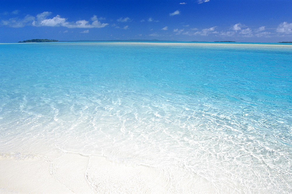 Aitutaki Lagoon, Aitutaki, Cook Islands, Polynesia, South Pacific, Pacific