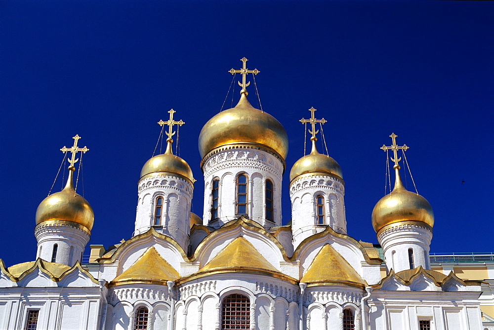 Annunciation Cathedral, Kremlin, UNESCO World Heritage Site, Moscow, Russia, Europe