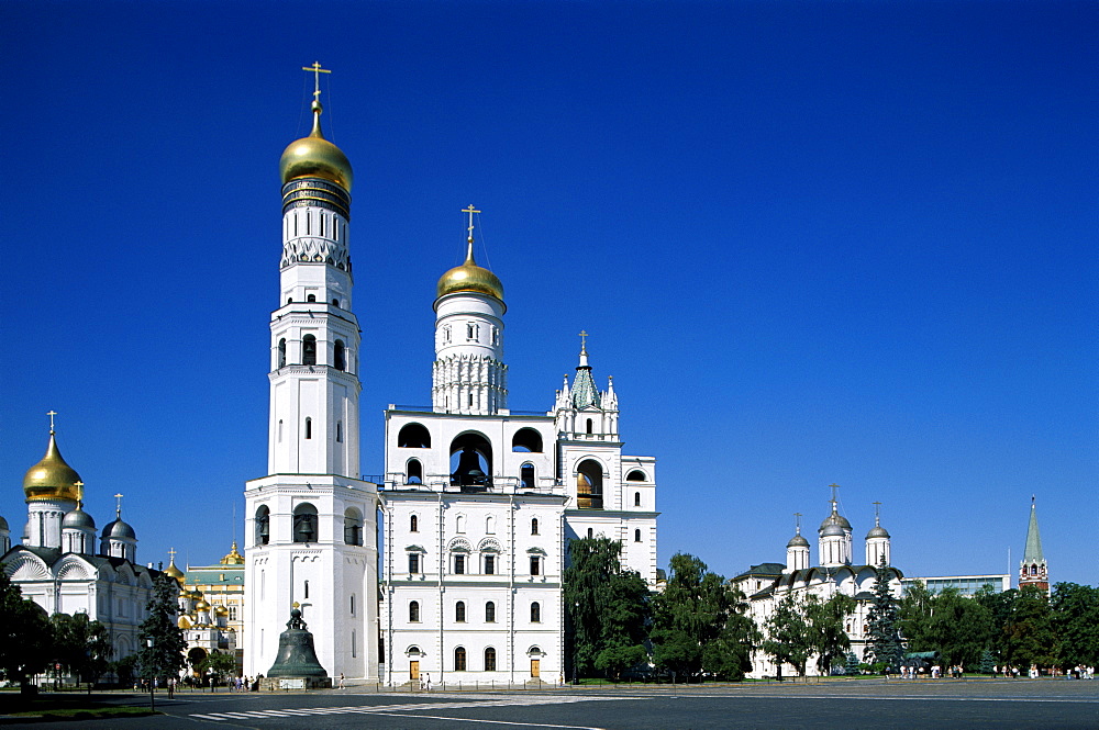 Ivan The Great Bell Tower, Kremlin, UNESCO World Heritage Site, Moscow, Russia, Europe