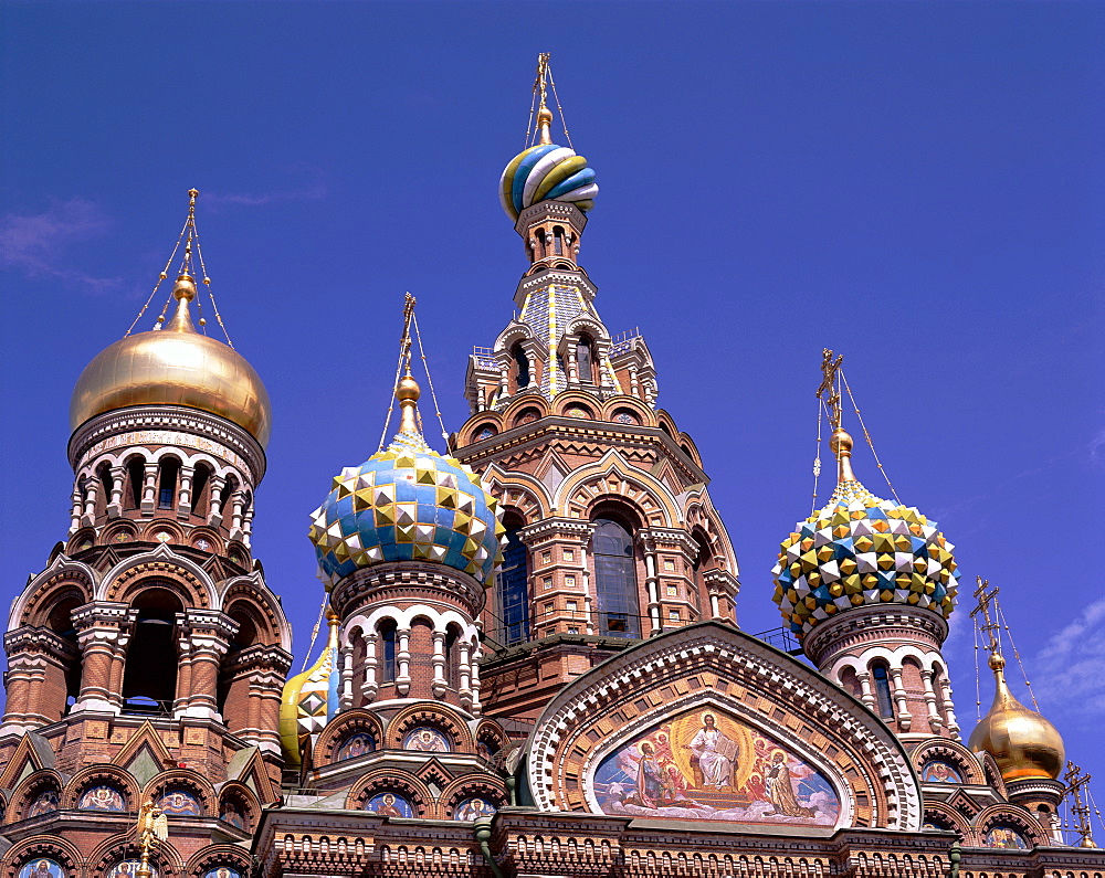 Church of Christ's Resurrection, St. Petersburg, Russia, Europe