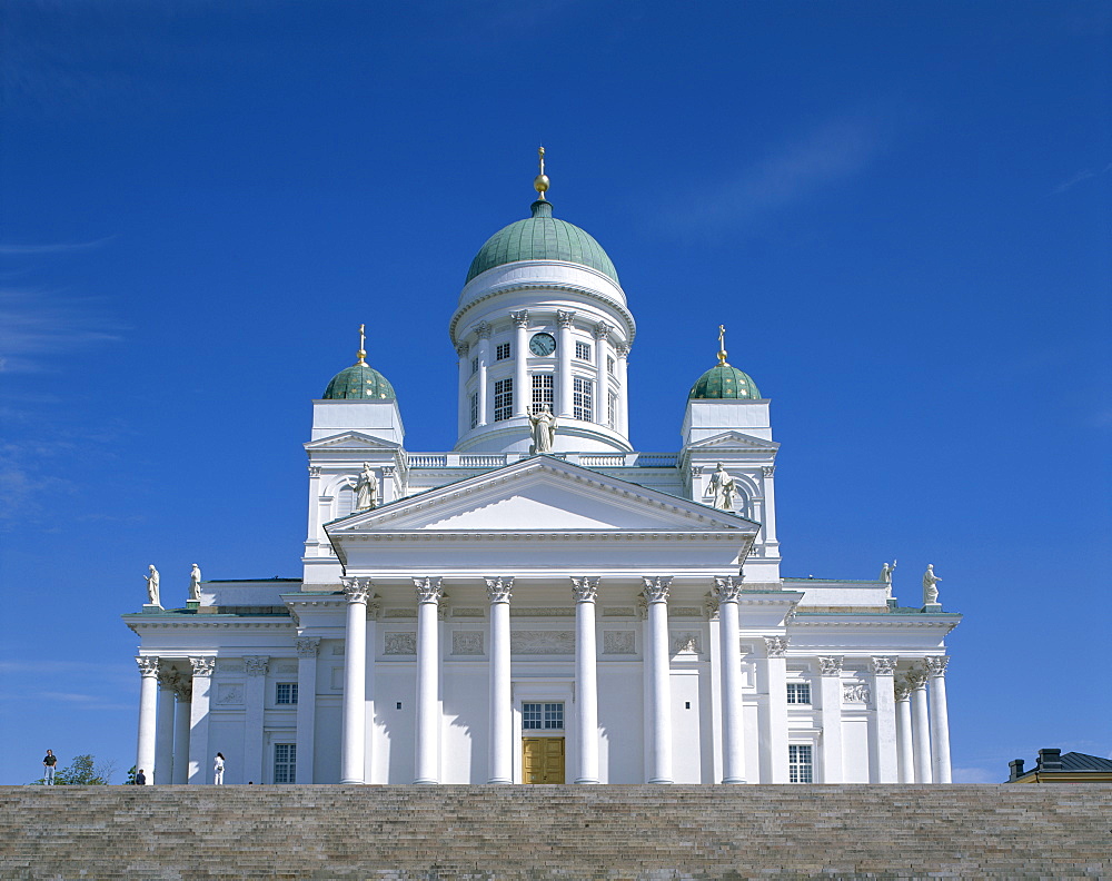 The Lutheran Cathedral, Senate Square, Helsinki, Finland, Scandinavia, Europe