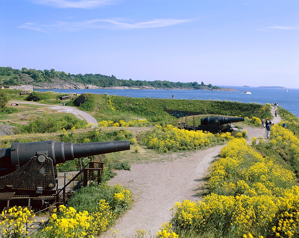 Suomenlinna Fortress Island, UNESCO World Heritage Site, Helsinki, Finland, Scandinavia, Europe