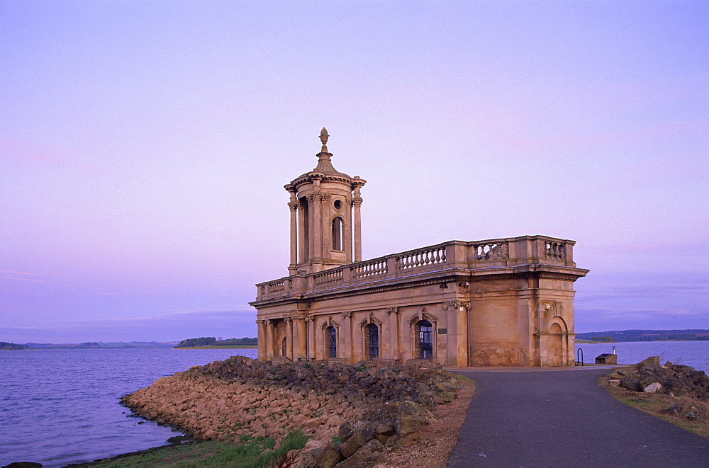 Normanton Church, Rutland Water, Leicestershire, England, United Kingdom, Europe 