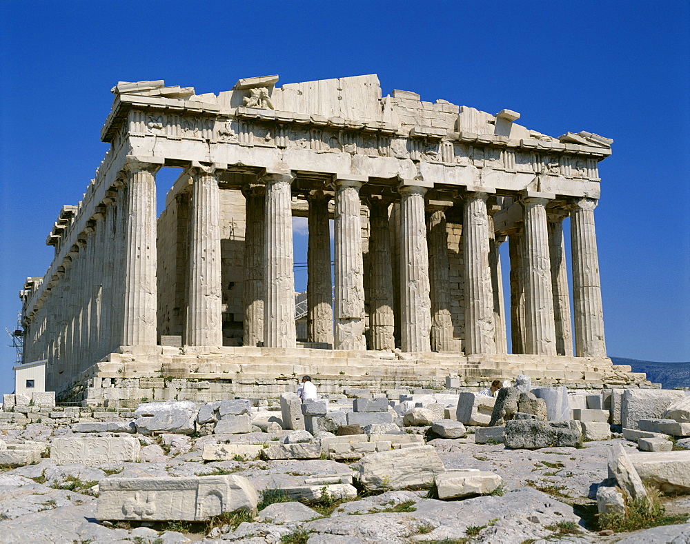 The Parthenon, The Acropolis, UNESCO World Heritage Site, Athens, Greece, Europe