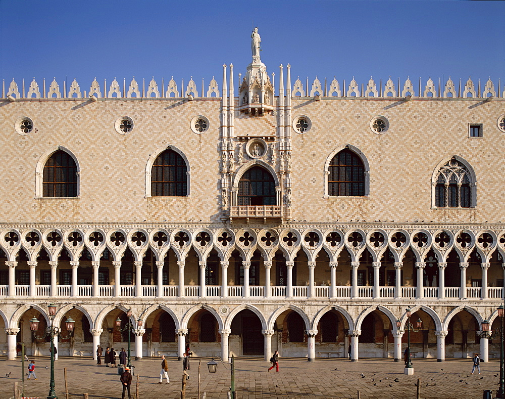 Doges Palace (Palazzo Ducale), Venice, UNESCO World Heritage Site, Veneto, Italy, Europe