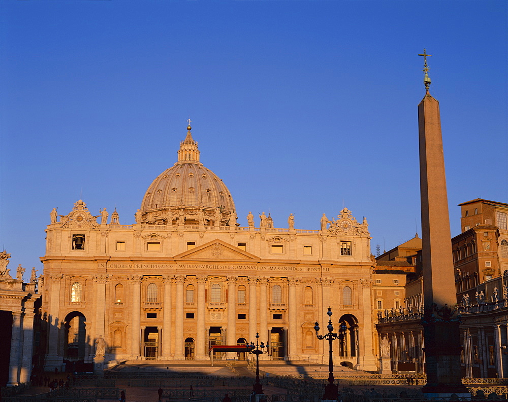 Basilica of St. Peters, Vatican, UNESCO World Heritage Site, Rome, Lazio, Italy, Europe