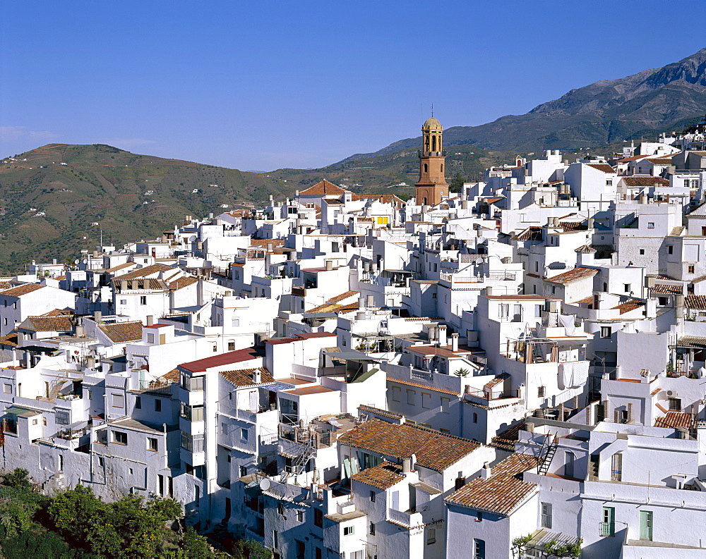 Competa, The White Villages (Pueblos Blancos), Andalusia, Spain, Europe