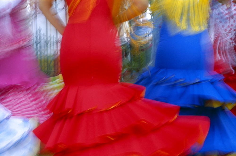 Flamenco dance, Fiesta, Jerez de la Frontera, Andalusia, Spain, Europe