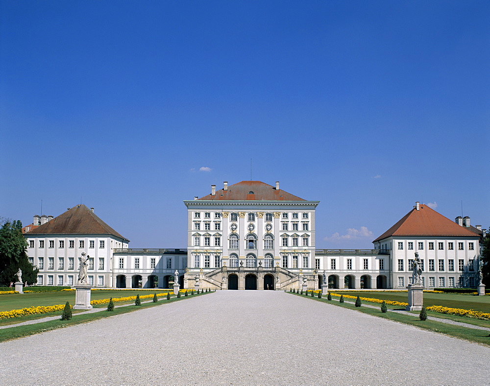 Nymphenburg Palace (Schloss Nymphenburg), Munich, Bavaria, Germany, Europe