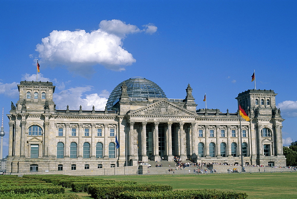 The Reichstag (Parliament Building), Berlin, Germany, Europe