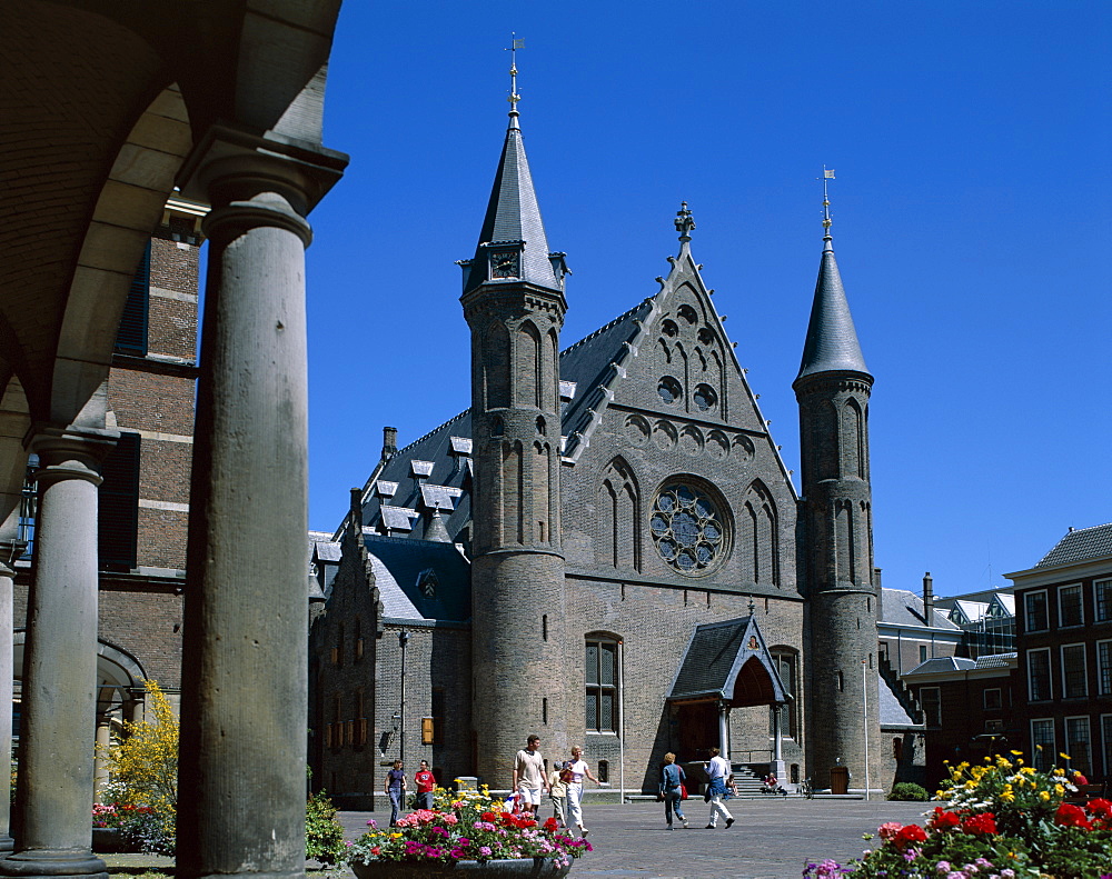 Dutch Parliament Building, Binnenhof, The Hague, Holland (Netherlands), Europe