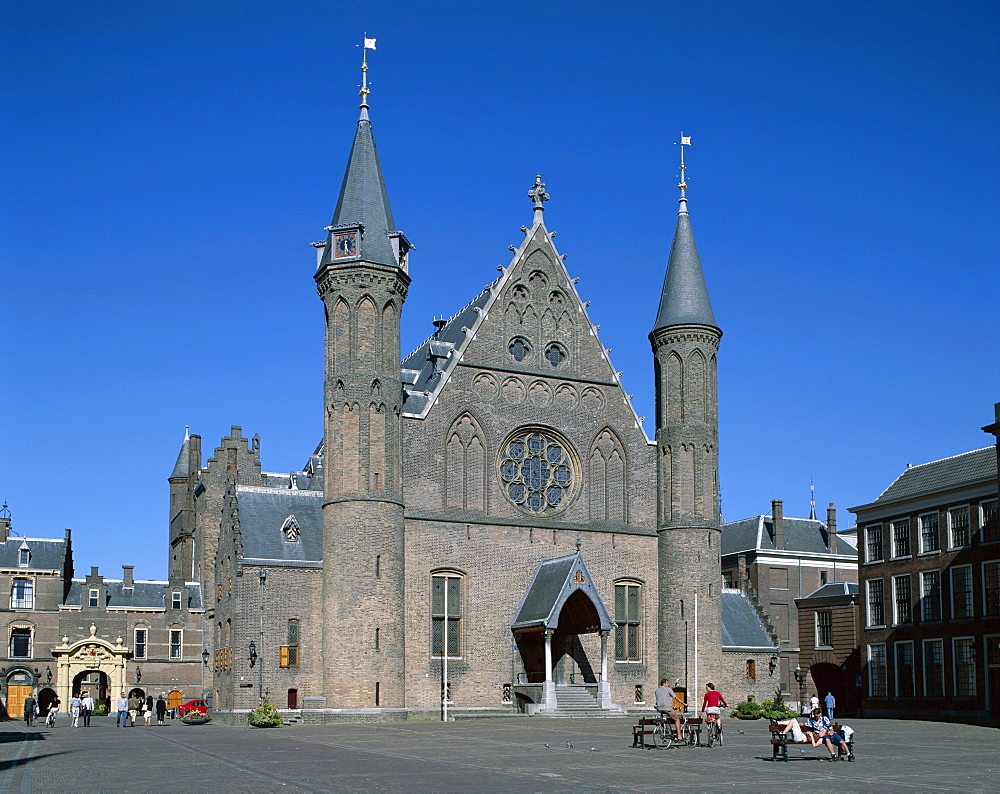 Dutch Parliament Building, Binnenhof, The Hague, Holland (Netherlands), Europe