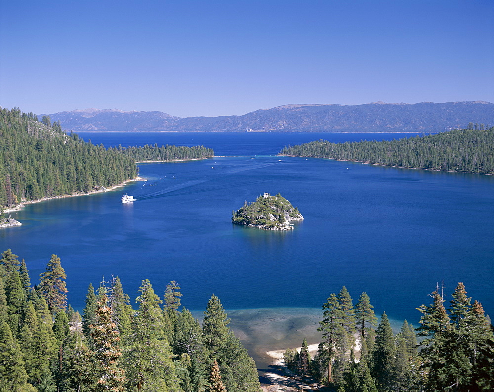 Emerald Bay, Lake Tahoe, California, United States of America, North America