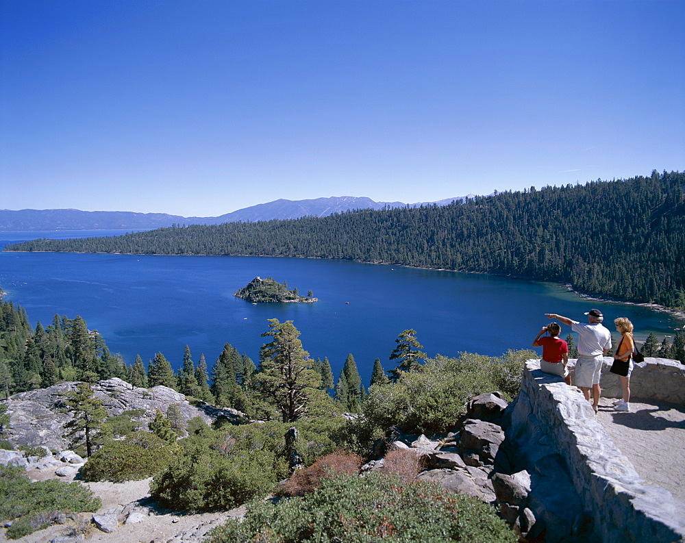 Emerald Bay, Lake Tahoe, California, United States of America, North America