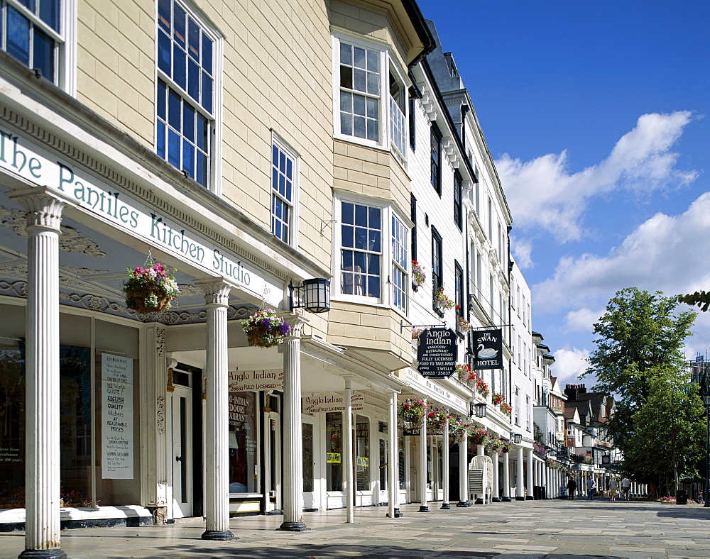 The Pantiles, Tunbridge Wells, Kent, England, United Kingdom. Europe