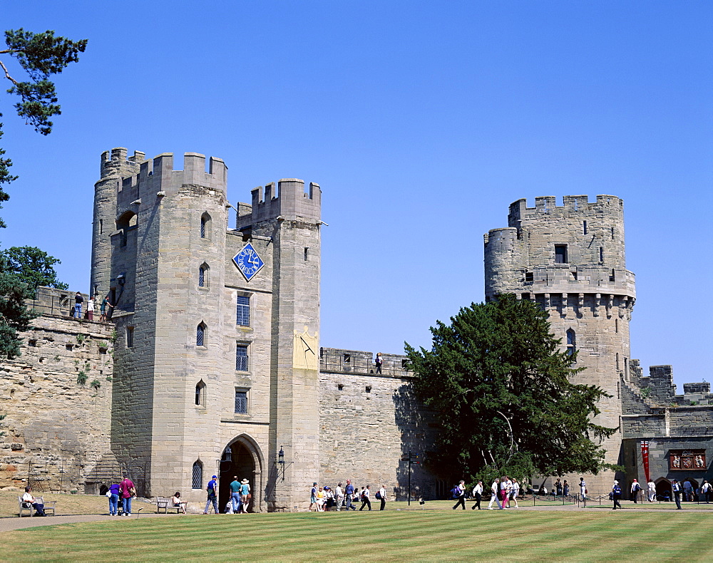 Warwick Castle, Warwick, Warwickshire, England, United Kingdom, Europe