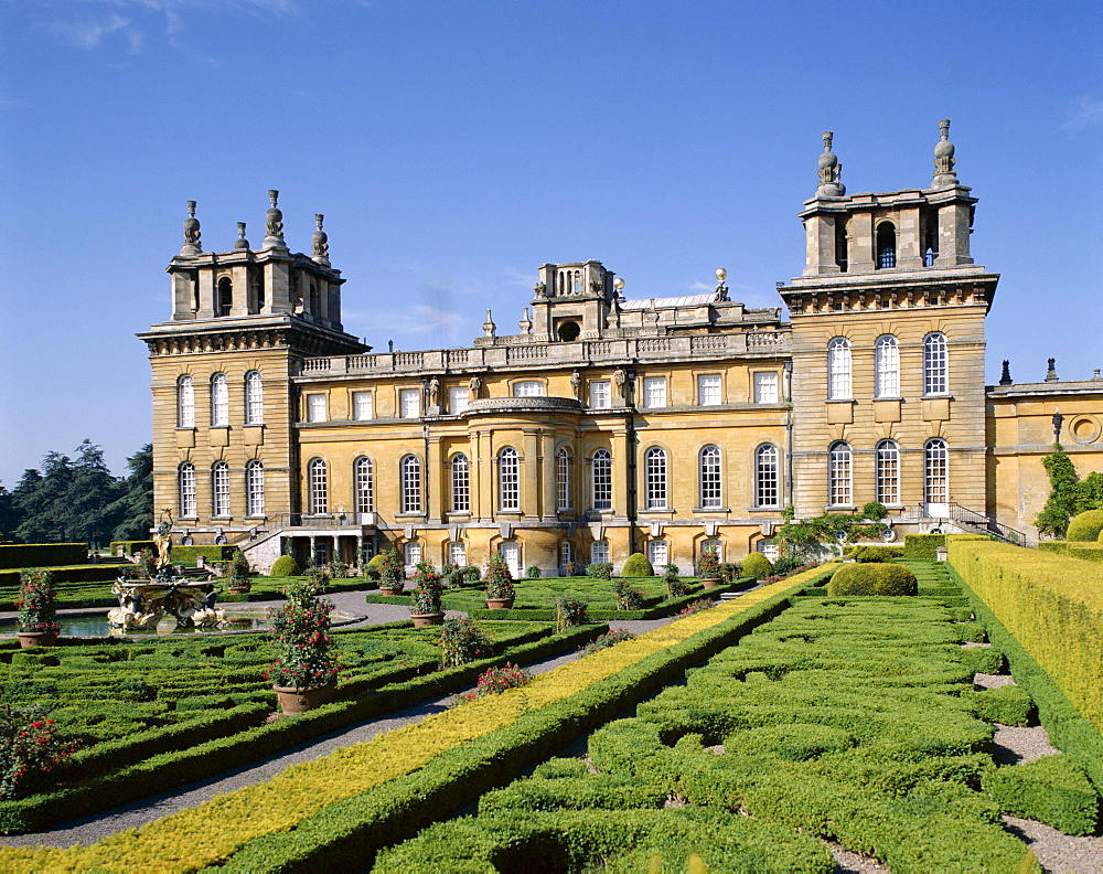 Blenheim Palace, Woodstock, Oxfordshire, England, United Kingdom, Europe