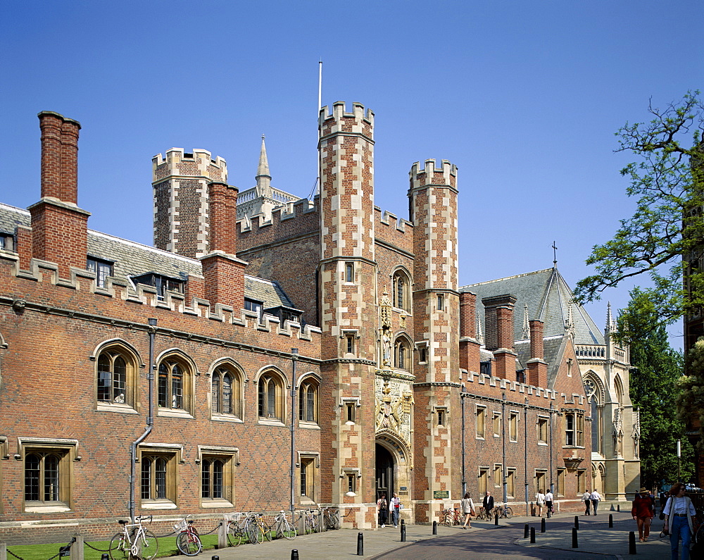 St. Johns College, Cambridge, Cambridgeshire, England, United Kingdom, Europe