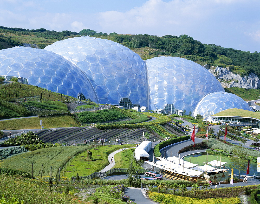 Eden Project, St. Austell, Cornwall, England, United Kingdom, Europe