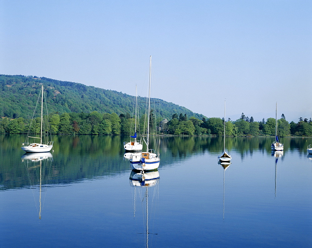 Windermere Lake, Lake District National Park, Cumbria, England, United Kingdom, Europe