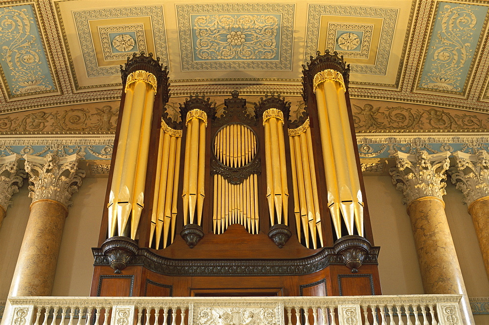 Interior, Chapel, Old Royal Naval College, UNESCO World Heritage Site, Greenwich, London, England, United Kingdom, Europe