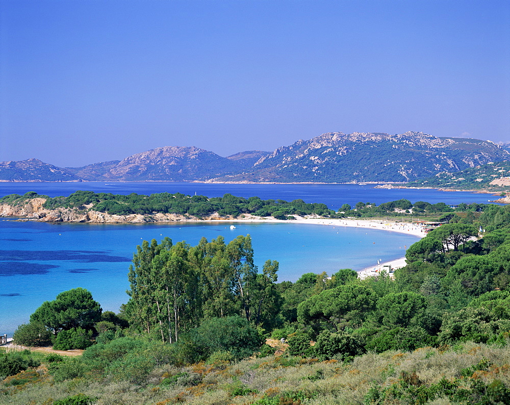 Palombaggia Beach, Corsica, France, Mediterranean, Europe