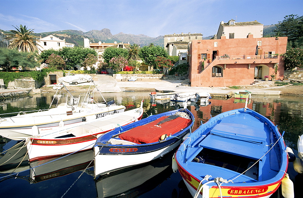 Erbalunga fishing village, Corsica, France, Mediterranean, Europe