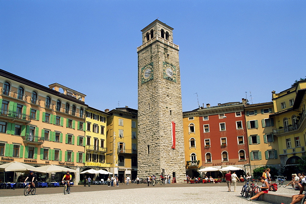 Aponale Tower, Riva del Garda, Lake Garda, Trentino-Alto Adige, Italian Lakes, Italy, Europe