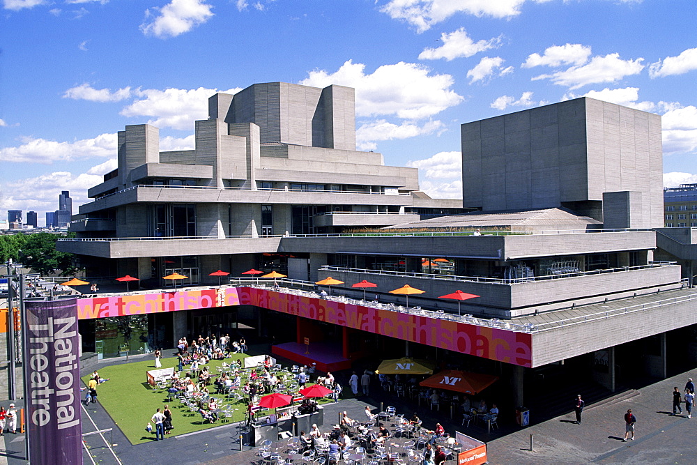 National Theatre, South Bank, London, England, United Kingdom, Europe