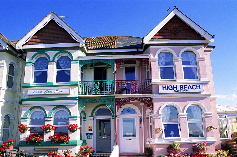 Typical Bed and Breakfast accommodation, Worthing, Sussex, England, United Kingdom, Europe