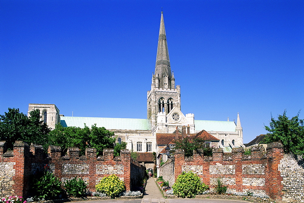 Chichester Cathedral, Chichester, West Sussex, England, United Kingdom, Europe