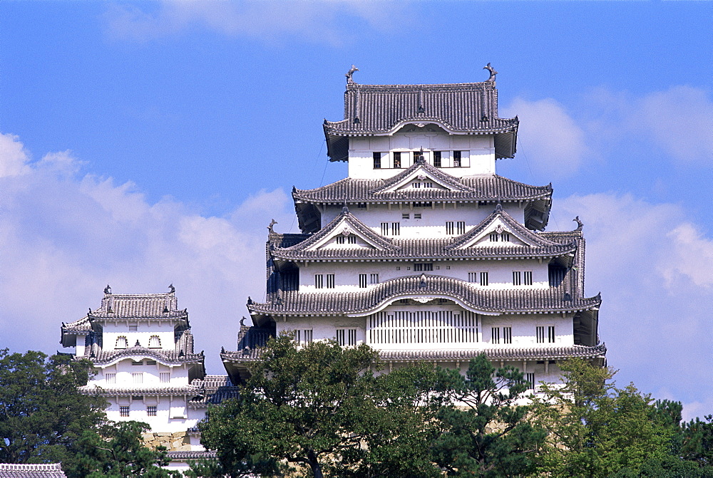 Himeji Castle, UNESCO World Heritage Site, Himeji, Honshu, Japan, Asia