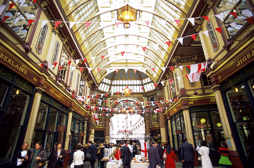 Leadenhall Market, City of London, London, England, United Kingdom, Europe